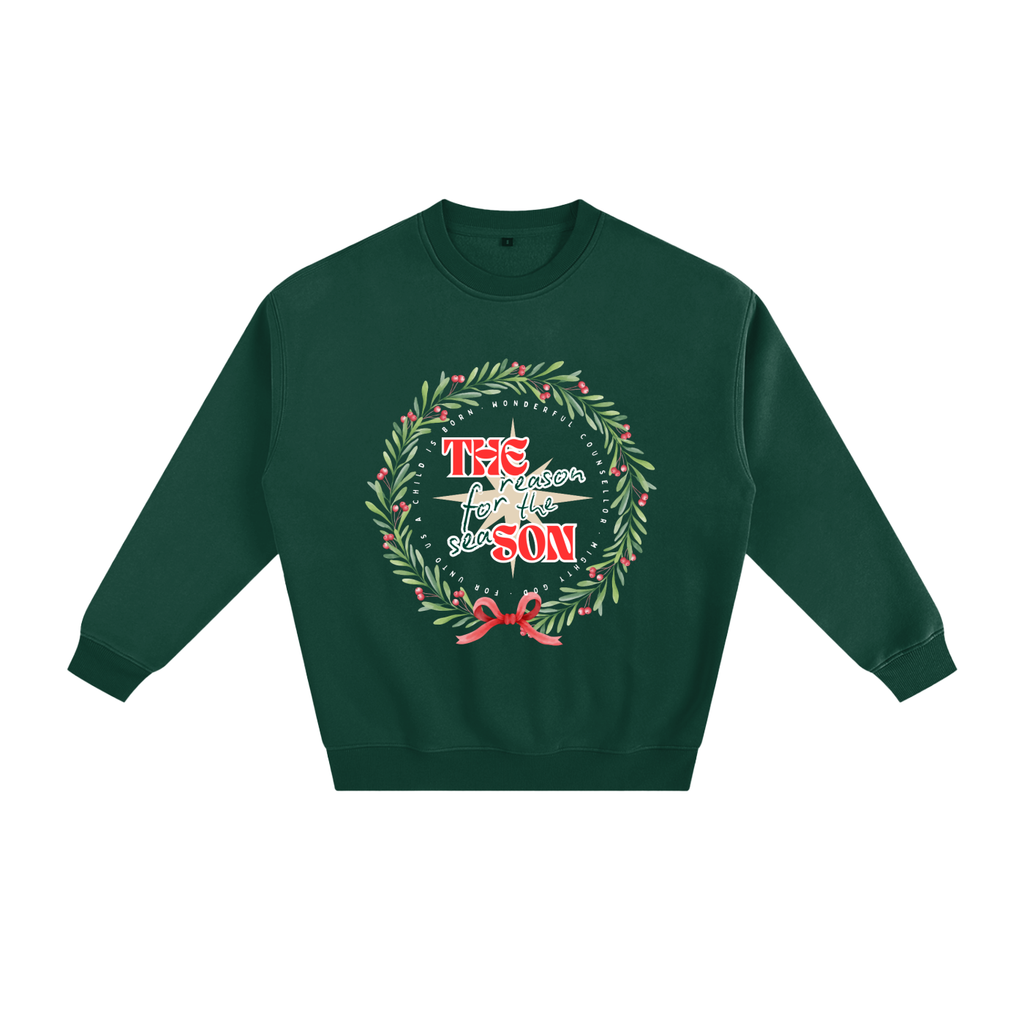 Reason For The Season - Unisex Fleeced Sweatshirt (2025 Xmas Jumper)